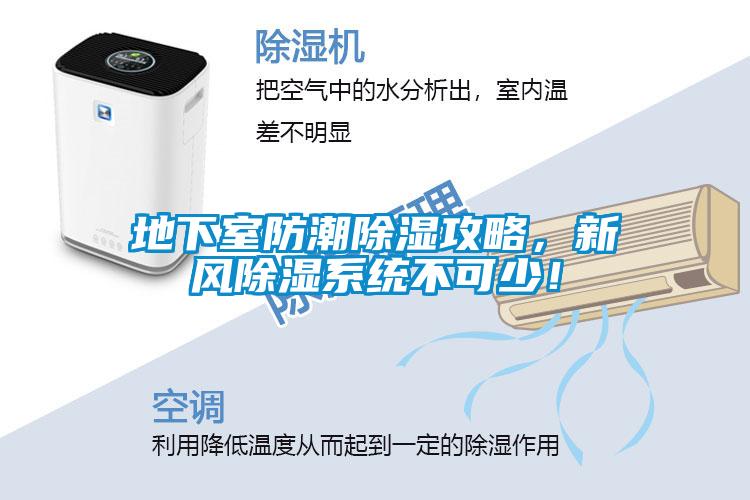 地下室防潮除濕攻略，新風(fēng)除濕系統(tǒng)不可少！