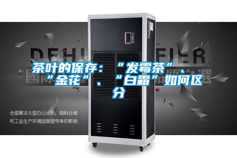 茶葉的保存：“發霉茶”、“金花”、“白霜”如何區分