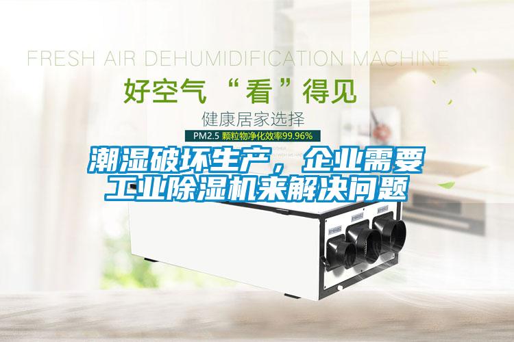 潮濕破壞生產，企業需要工業除濕機來解決問題