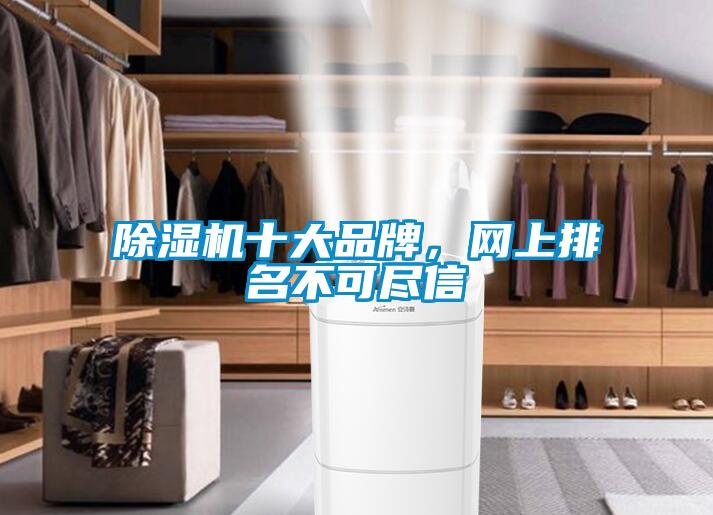 除濕機(jī)十大品牌，網(wǎng)上排名不可盡信