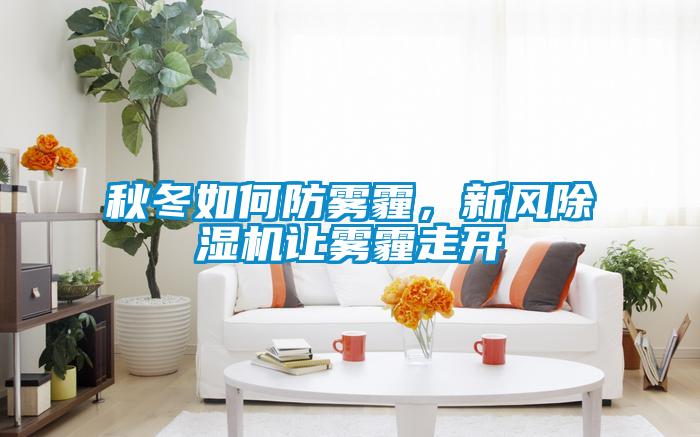 秋冬如何防霧霾，新風(fēng)除濕機(jī)讓霧霾走開