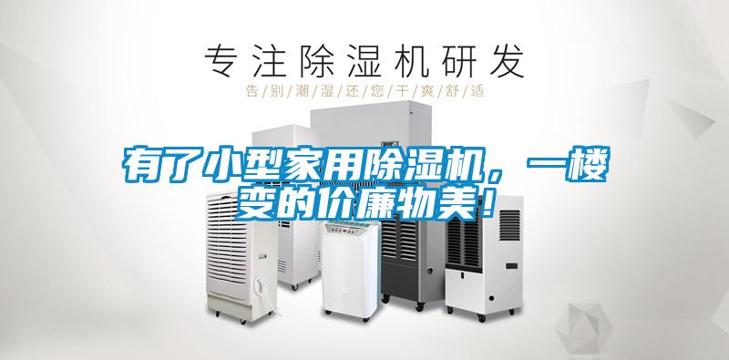 有了小型家用除濕機，一樓變的價廉物美！
