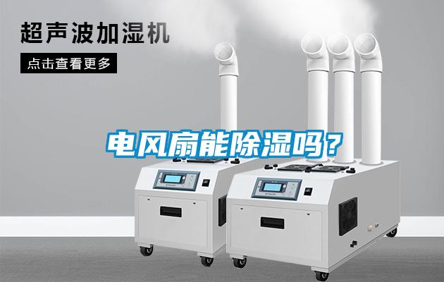 電風扇能除濕嗎？