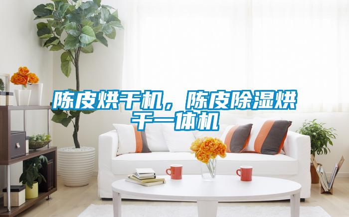 陳皮烘干機，陳皮除濕烘干一體機
