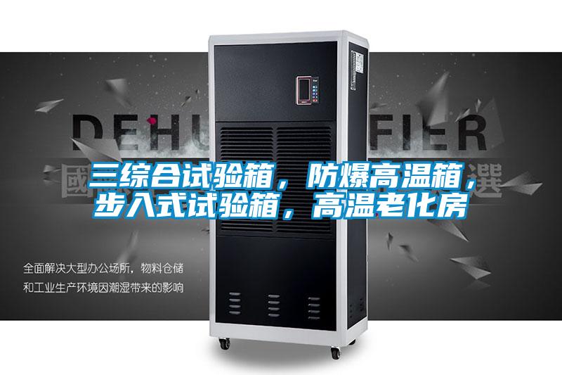 三綜合試驗箱，防爆高溫箱，步入式試驗箱，高溫老化房