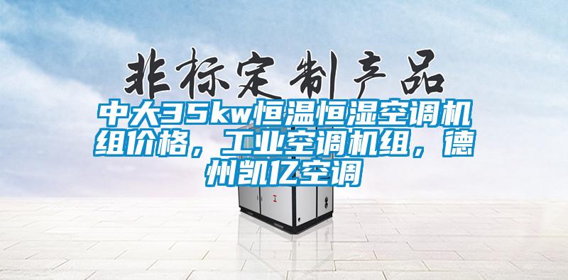 中大35kw恒溫恒濕空調(diào)機(jī)組價(jià)格，工業(yè)空調(diào)機(jī)組，德州凱億空調(diào)