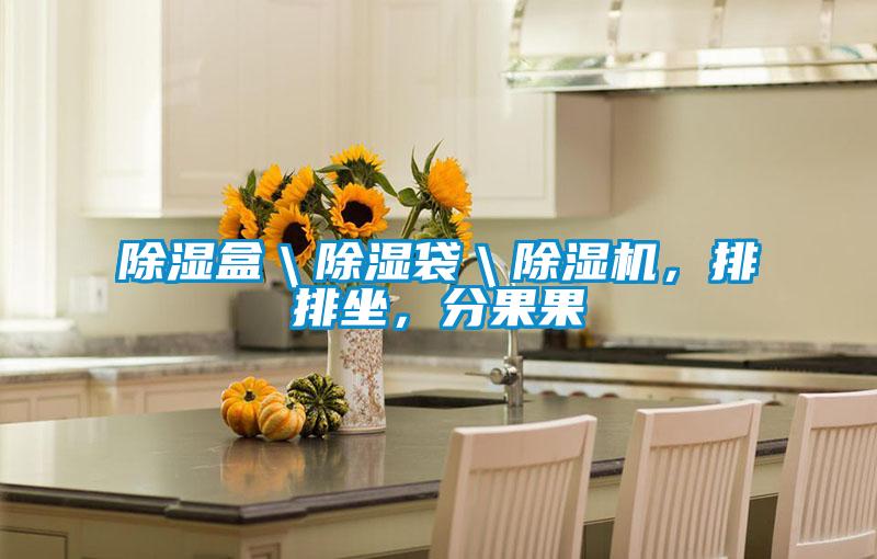 除濕盒＼除濕袋＼除濕機，排排坐，分果果