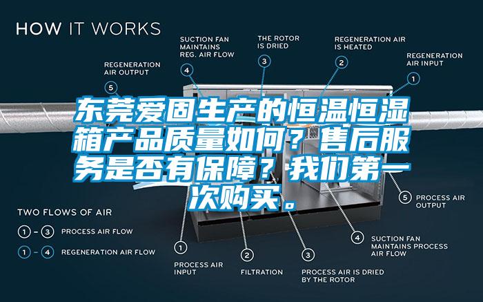東莞愛固生產的恒溫恒濕箱產品質量如何？售后服務是否有保障？我們第一次購買。