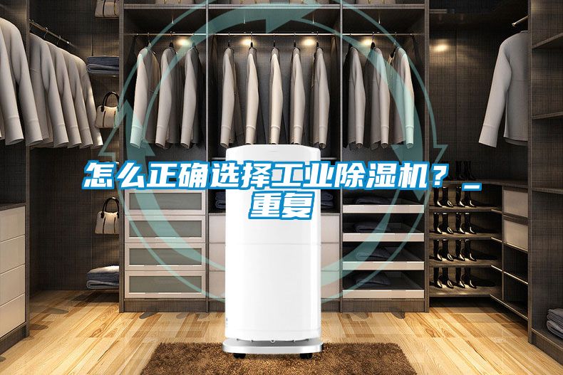 怎么正確選擇工業(yè)除濕機？_重復