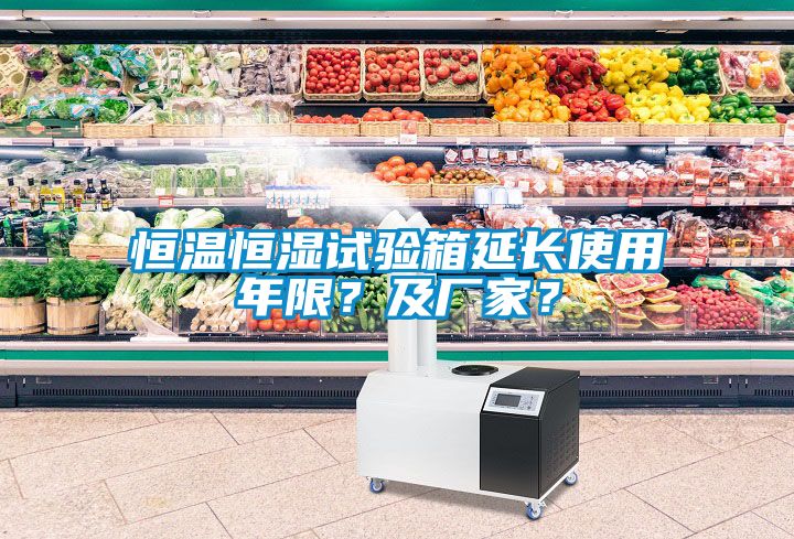 恒溫恒濕試驗箱延長使用年限？及廠家？