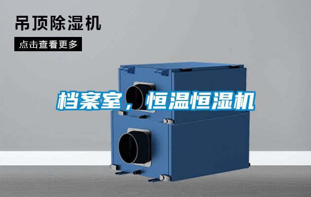 檔案室，恒溫恒濕機