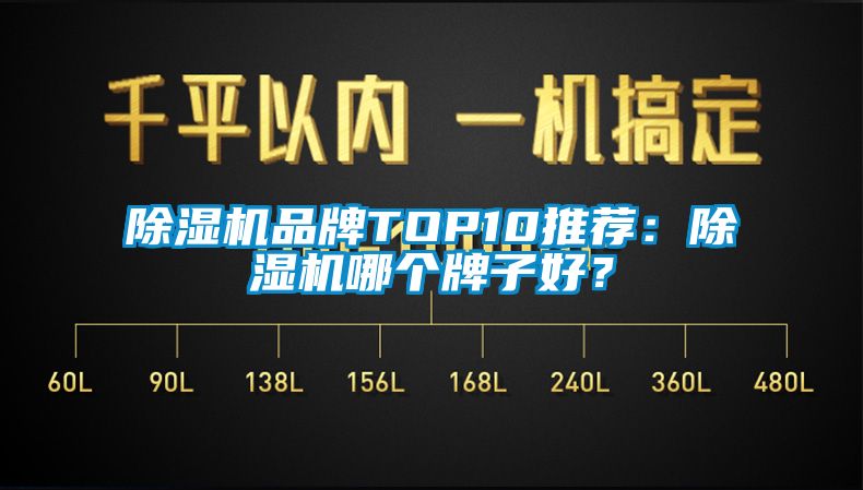 除濕機品牌TOP10推薦：除濕機哪個牌子好？