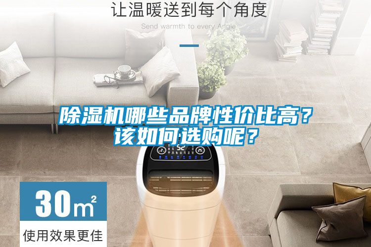 除濕機(jī)哪些品牌性價比高？該如何選購呢？