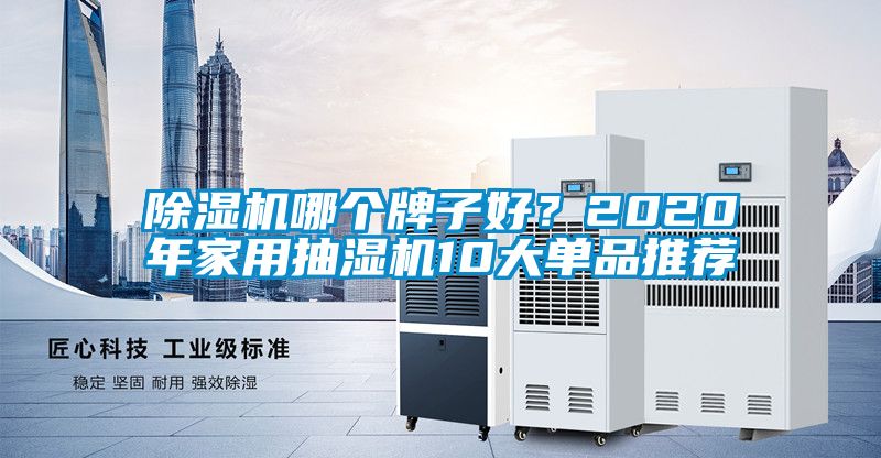 除濕機哪個牌子好？2020年家用抽濕機10大單品推薦