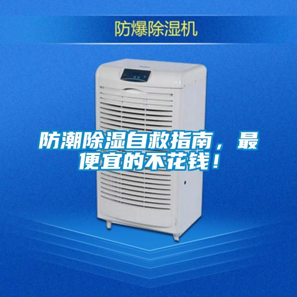 防潮除濕自救指南，最便宜的不花錢！