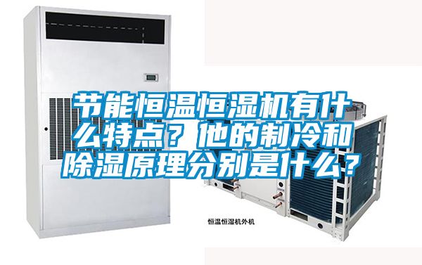 節能恒溫恒濕機有什么特點？他的制冷和除濕原理分別是什么？