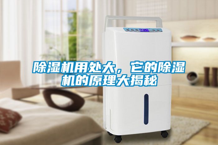 除濕機用處大，它的除濕機的原理大揭秘