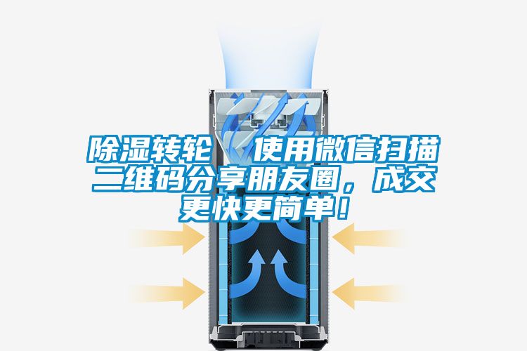 除濕轉(zhuǎn)輪  使用微信掃描二維碼分享朋友圈，成交更快更簡單！